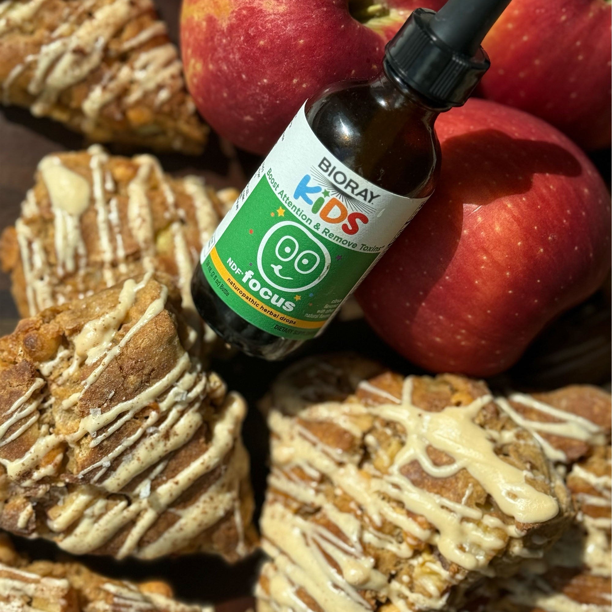 Apple Cinnamon Scones x NDF Focus