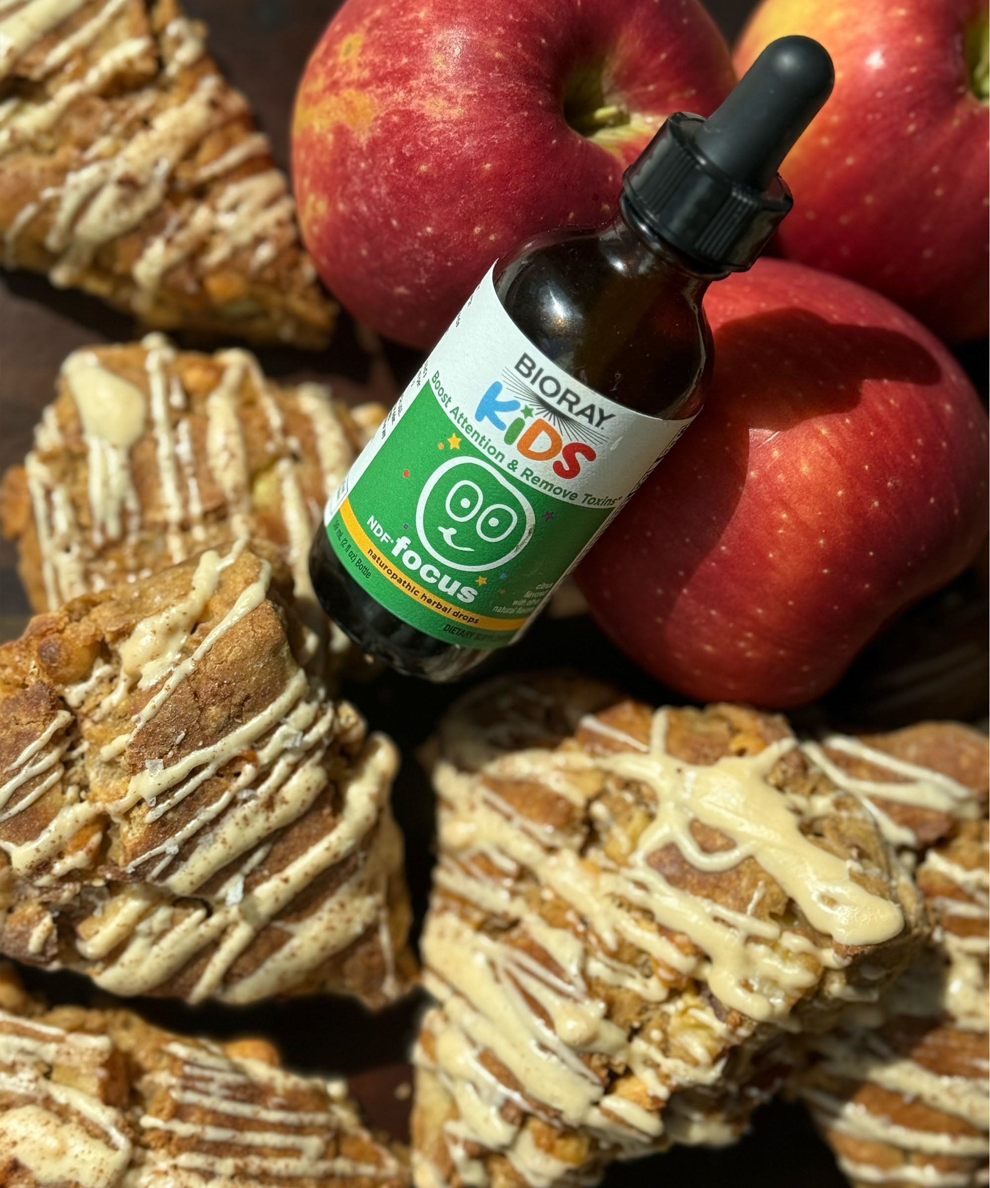 Apple Cinnamon Scones x NDF Focus