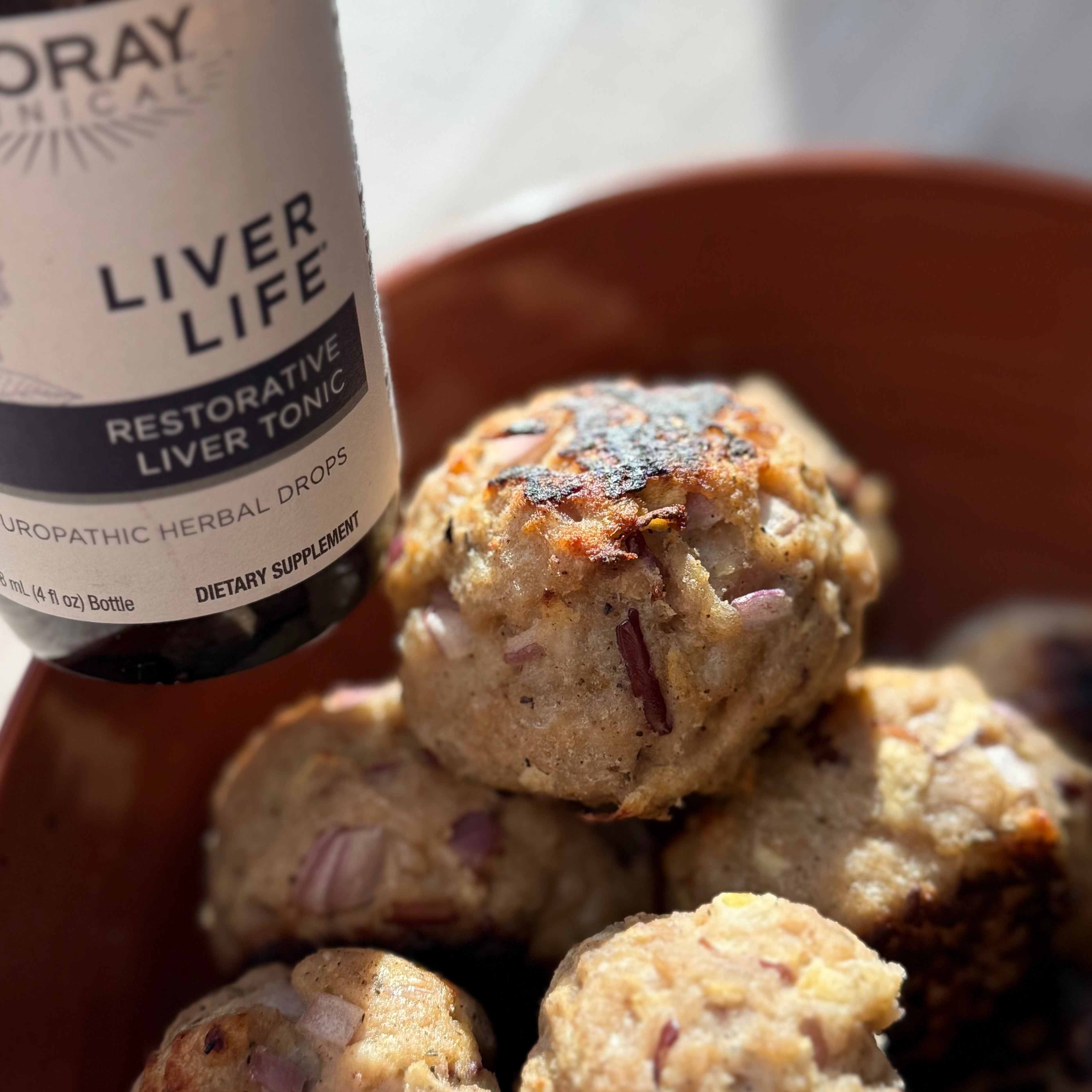 Turkey Meatballs x Liver Life