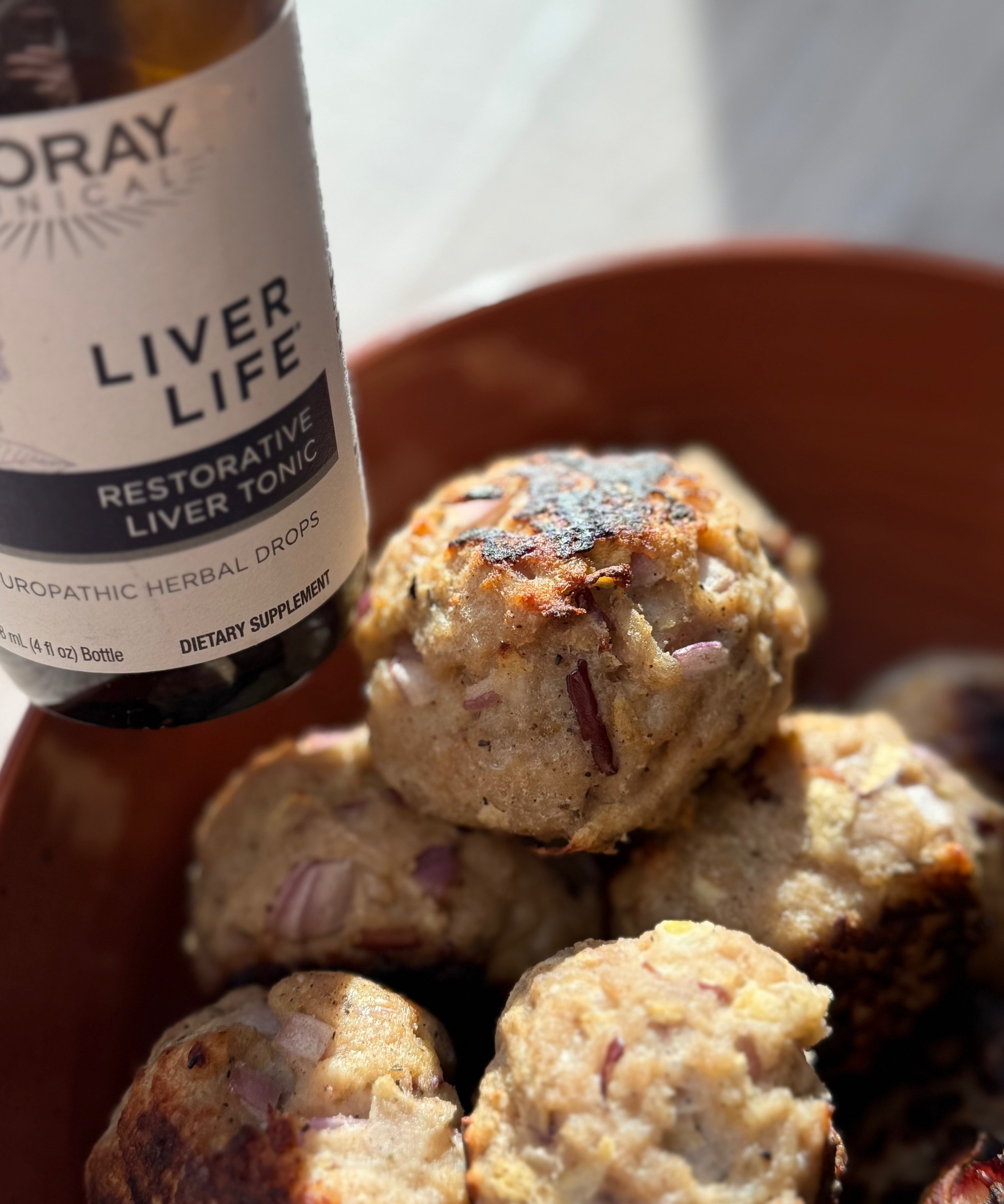 Turkey Meatballs x Liver Life