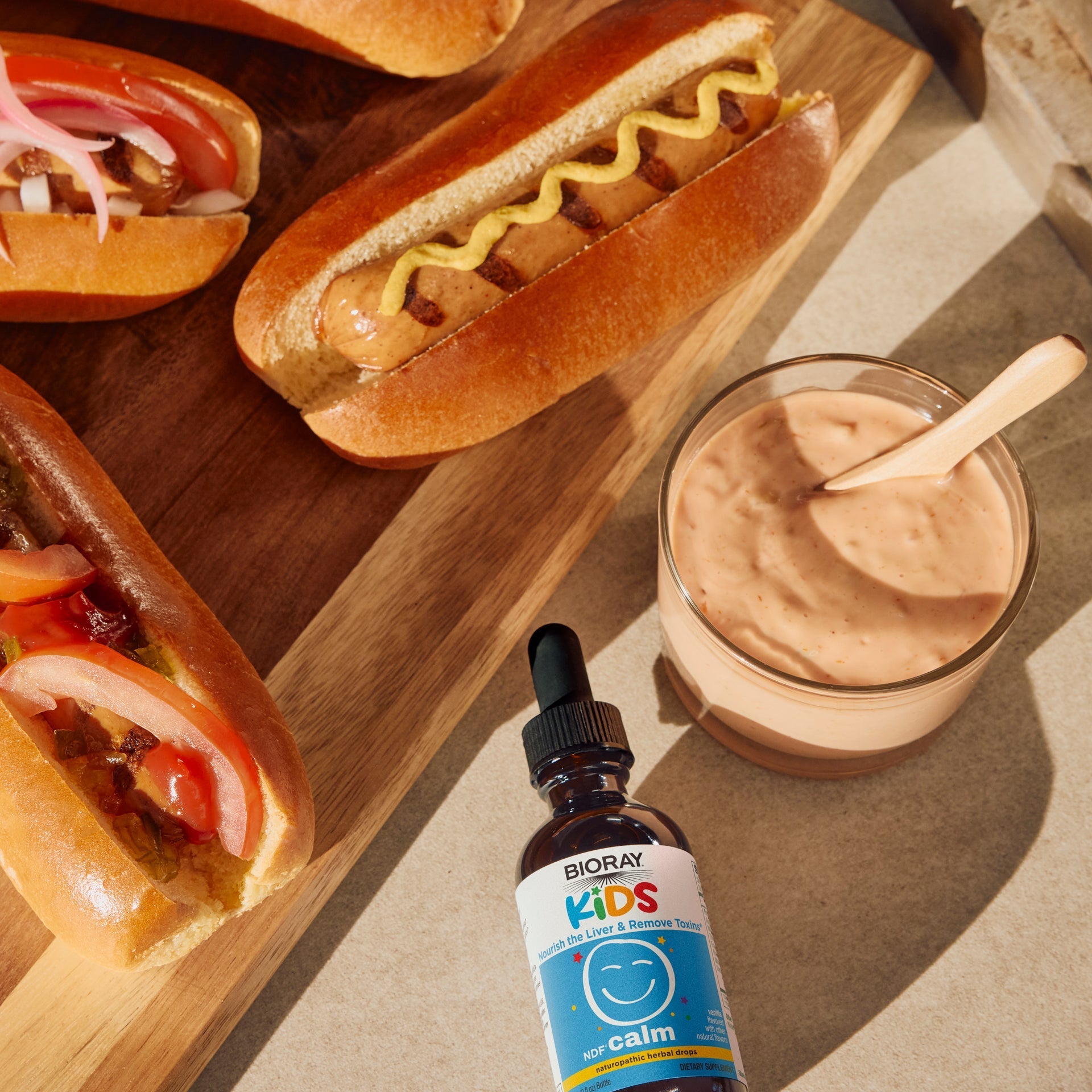 A Calm Relish (with Turkey Franks)