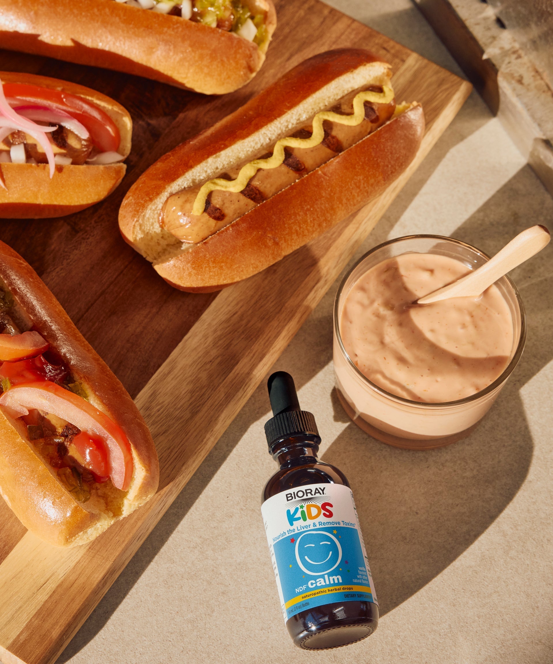 A Calm Relish (with Turkey Franks)