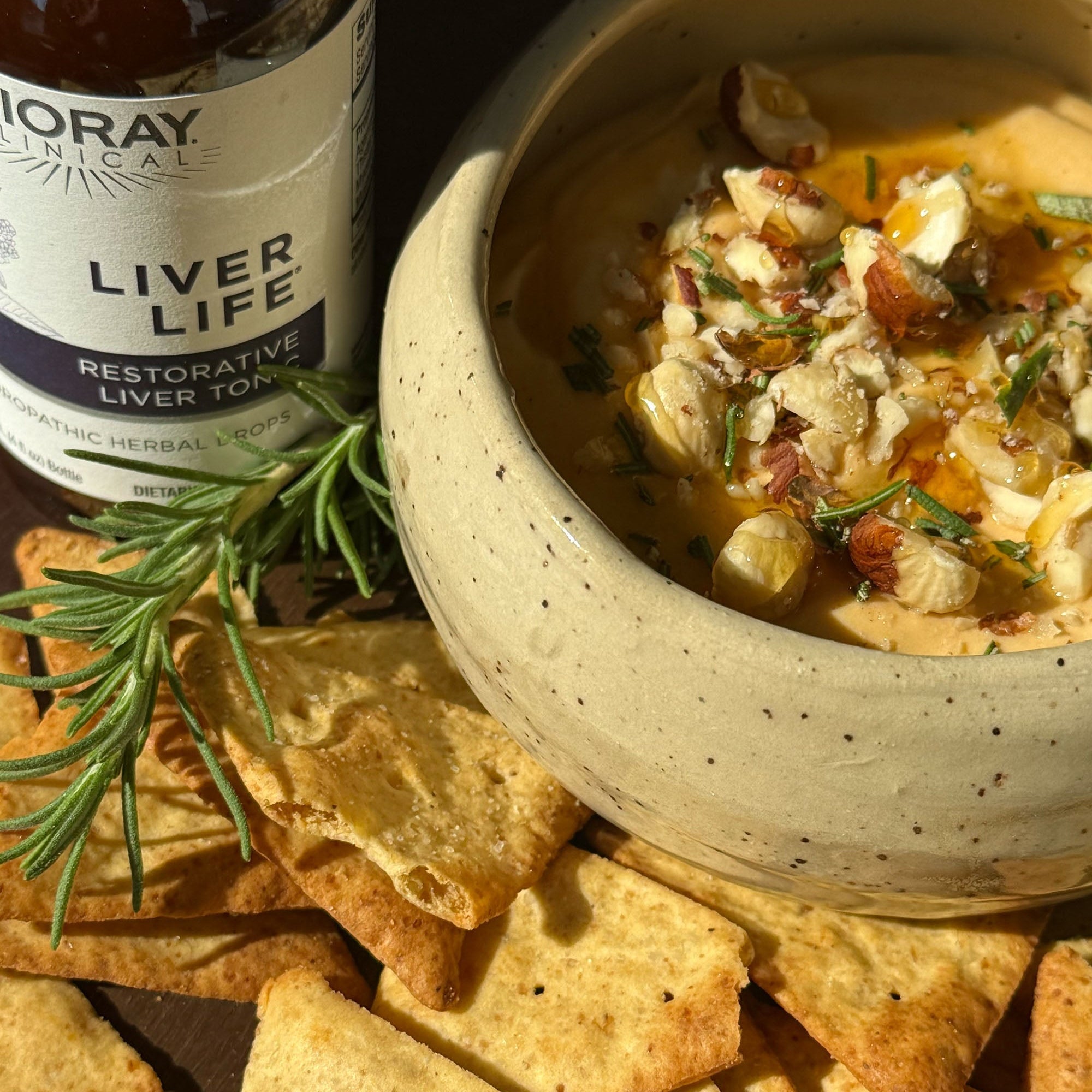 Liver Life Whipped Feta Sweet Potato Dip