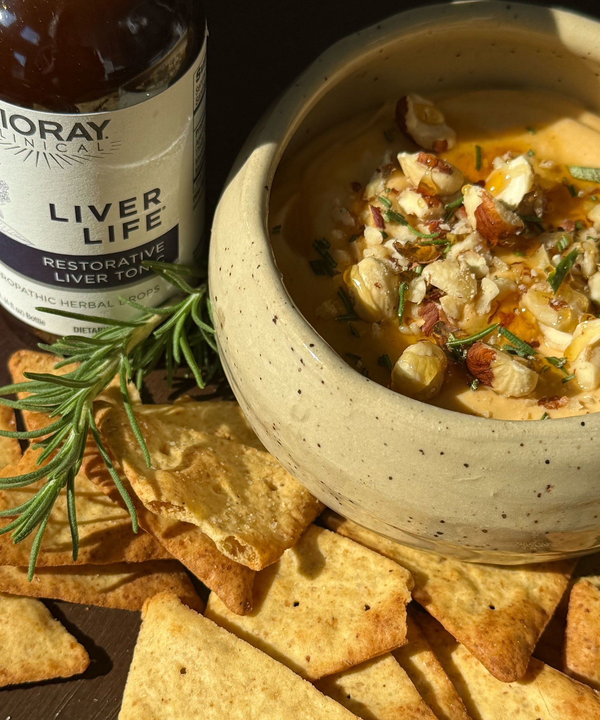 Liver Life Whipped Feta Sweet Potato Dip