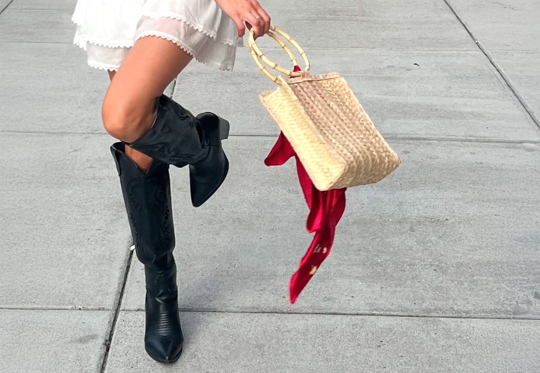 A woman who is moving freely in her body 