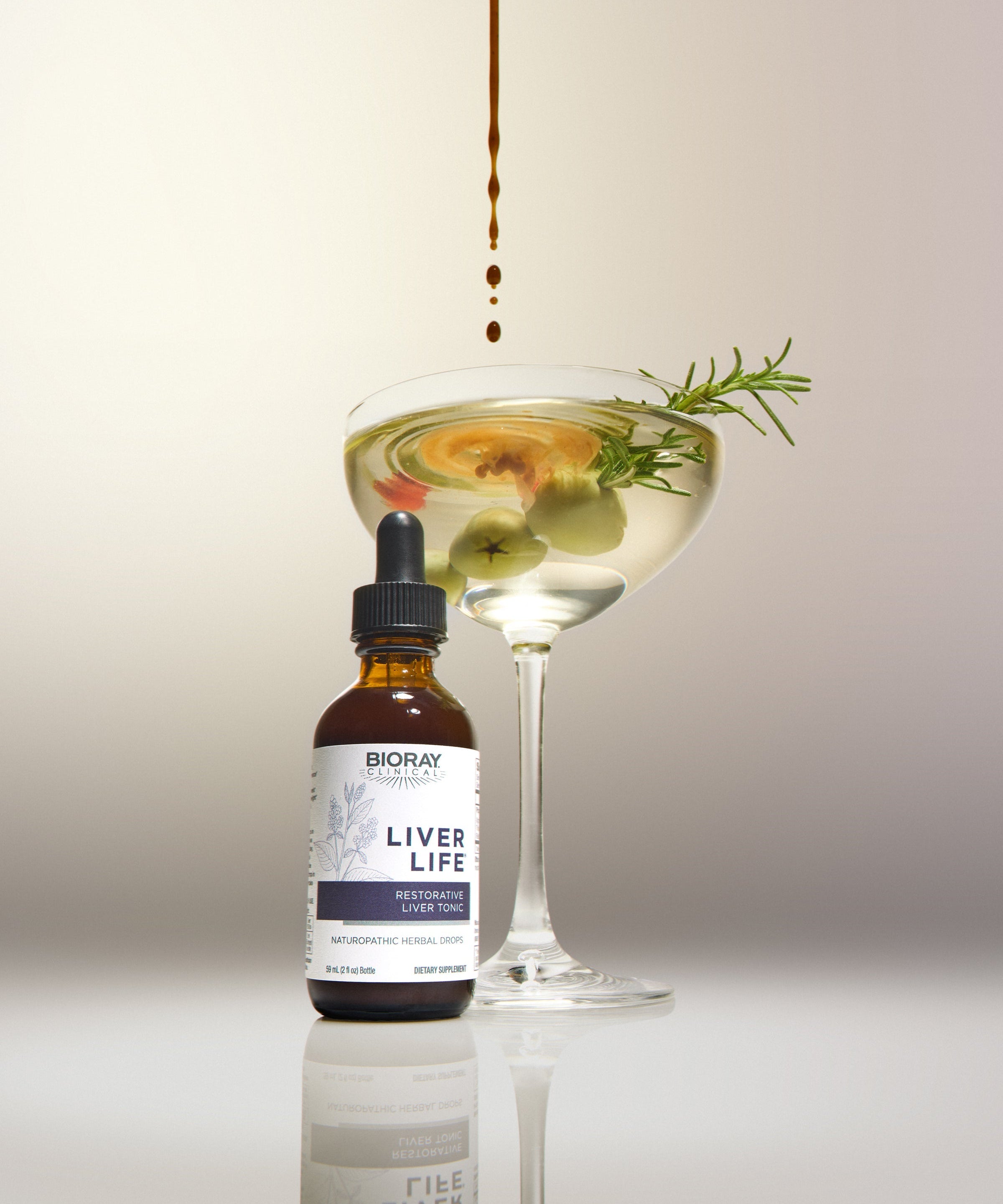 The Dirty Liver Martini