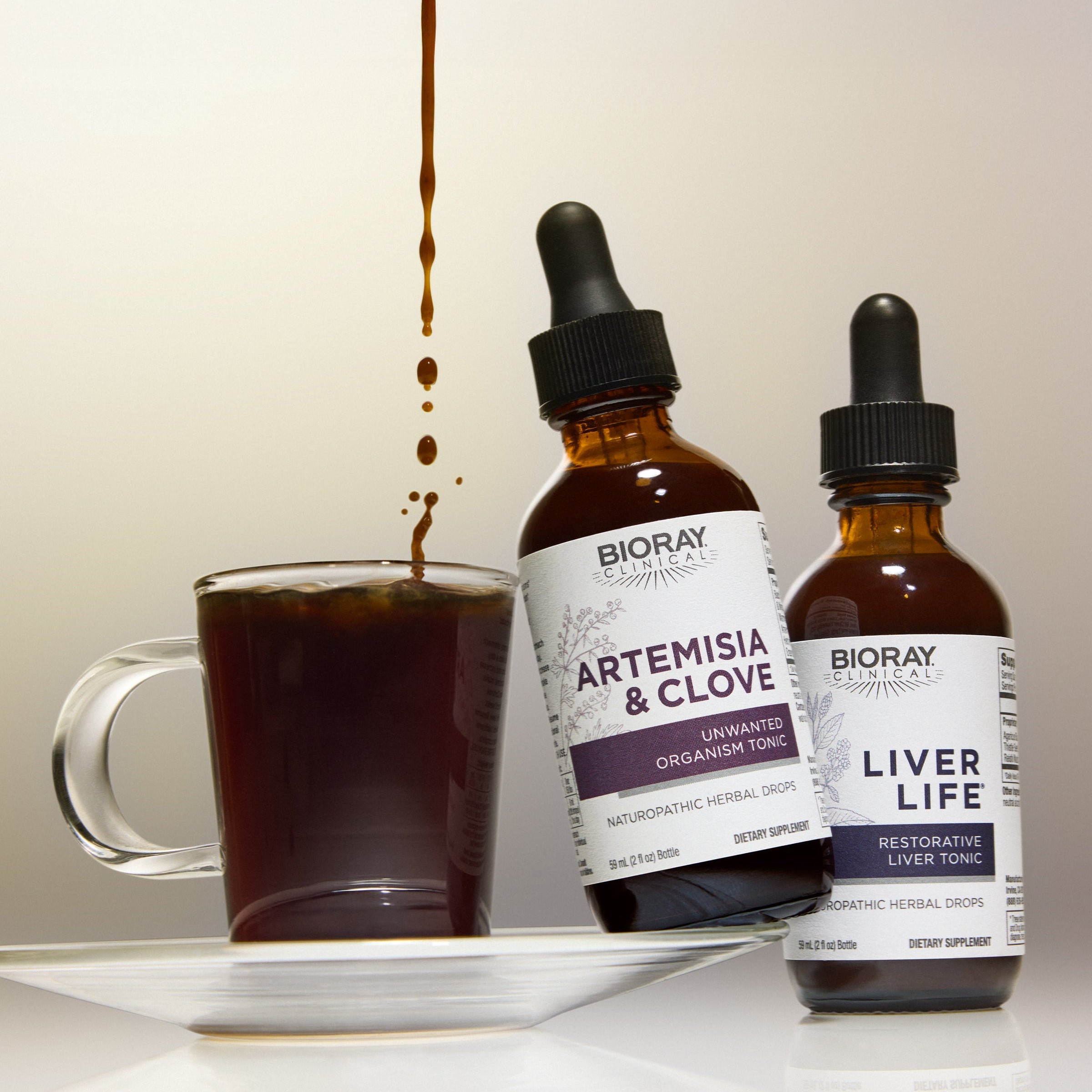 The Gentleman’s Nightcap: Digestif with Artemisia & Clove® + Liver Life®