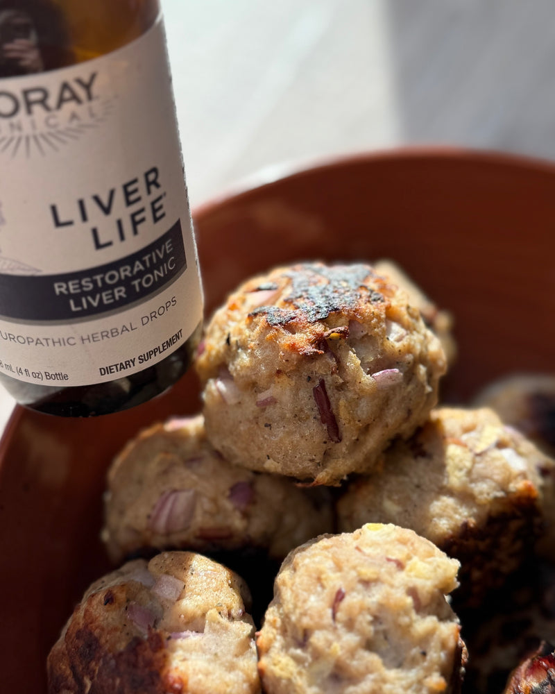 Turkey Meatballs x Liver Life