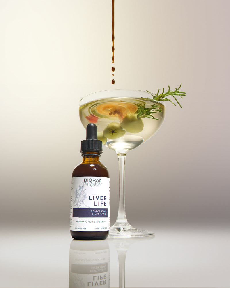 The Dirty Liver Martini