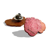 Spreading Good Spores Turkey Tail Enamel Pin