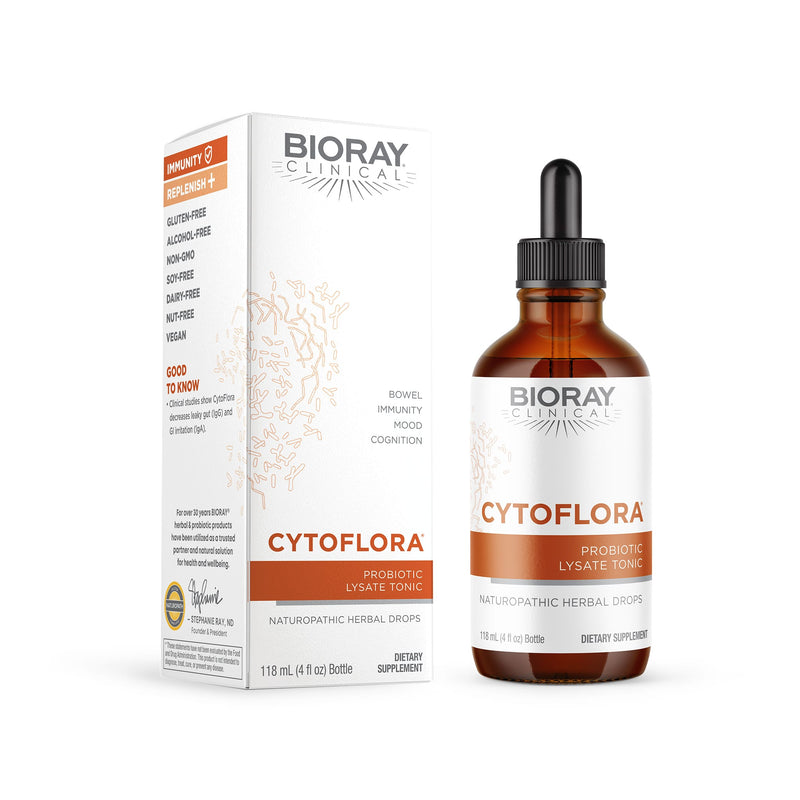 BIORAY® CytoFlora® 4oz bottle and box