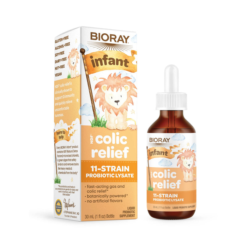 BIORAY® Colic Relief® 1oz bottle and box